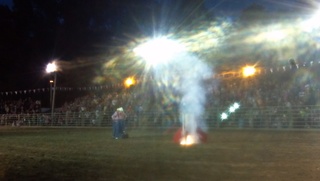 Attica Rodeo clowns