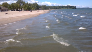 Sodus Point beach