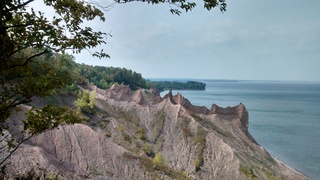 Chimney bluffs State Park