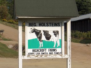 Our farm sign