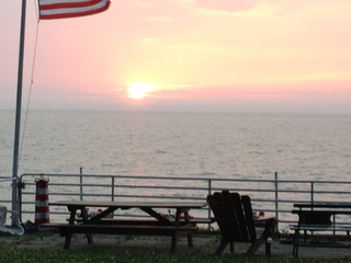 Sunset on Lake Erie