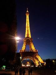 Eiffel Tower at Night