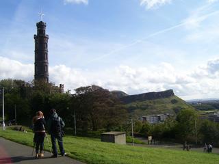 Craigs from Calton Hill, Edinbugh