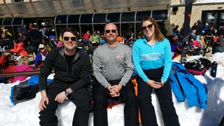 First family ski trip out west