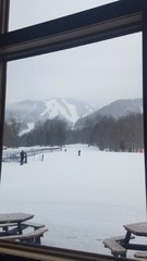 Little Whiteface Mt. in clouds